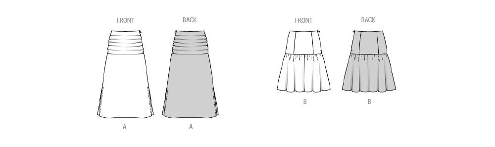 Burda Skirt 5837 - Image 9