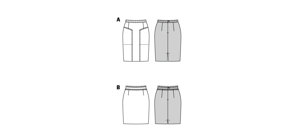 Burda Skirt 5936 - Image 4