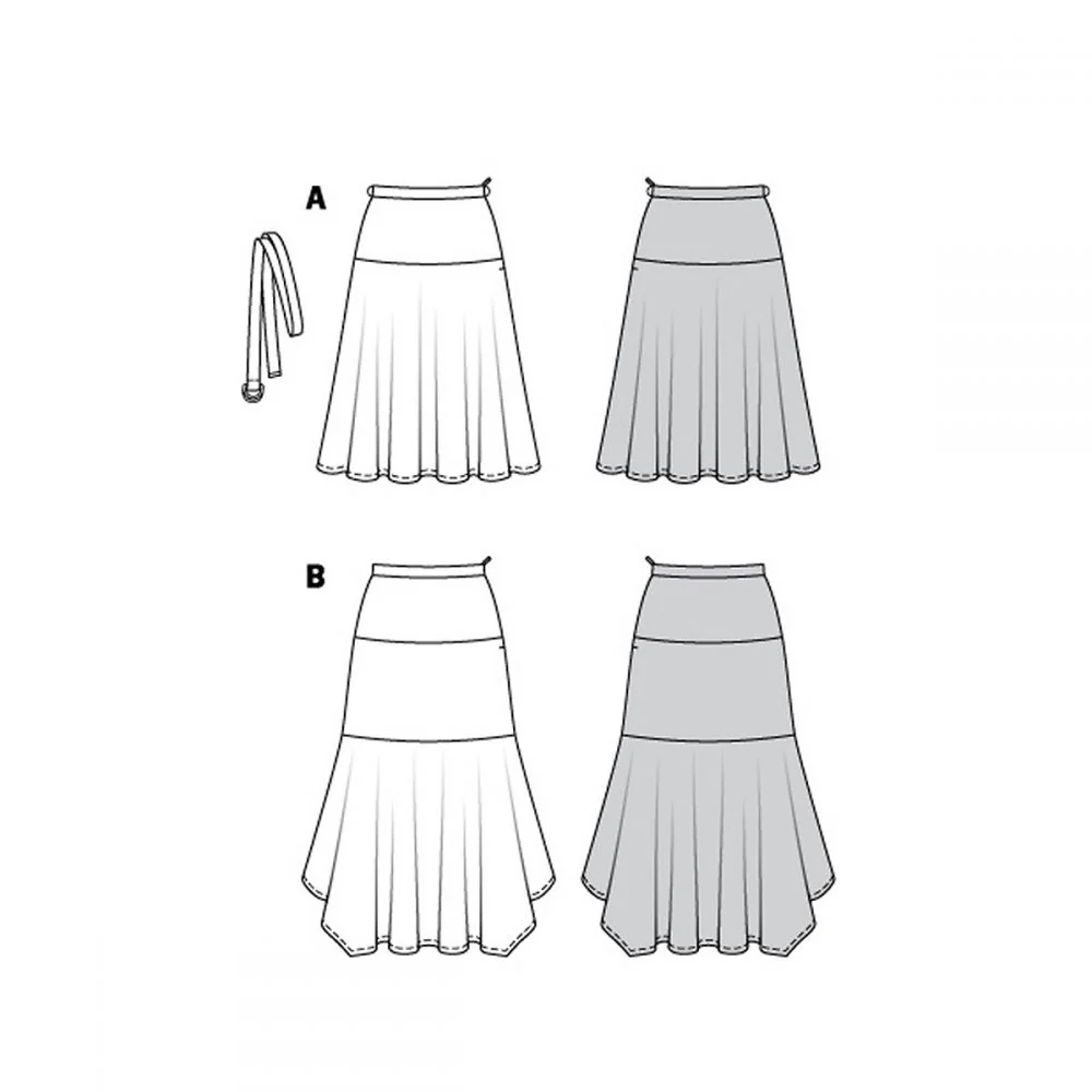 Burda Skirt 6142 - Image 4