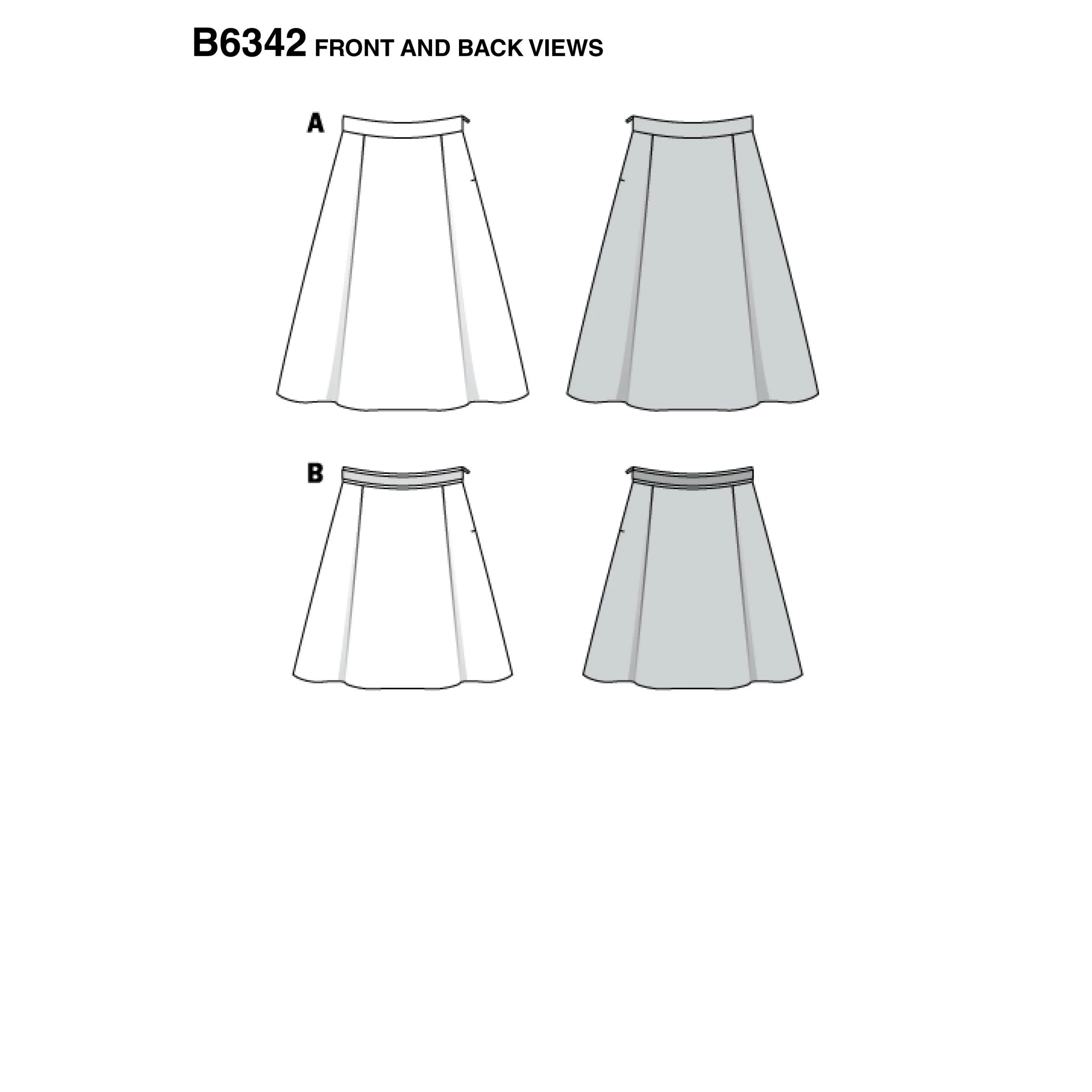 Burda Skirts 6342 - Image 5