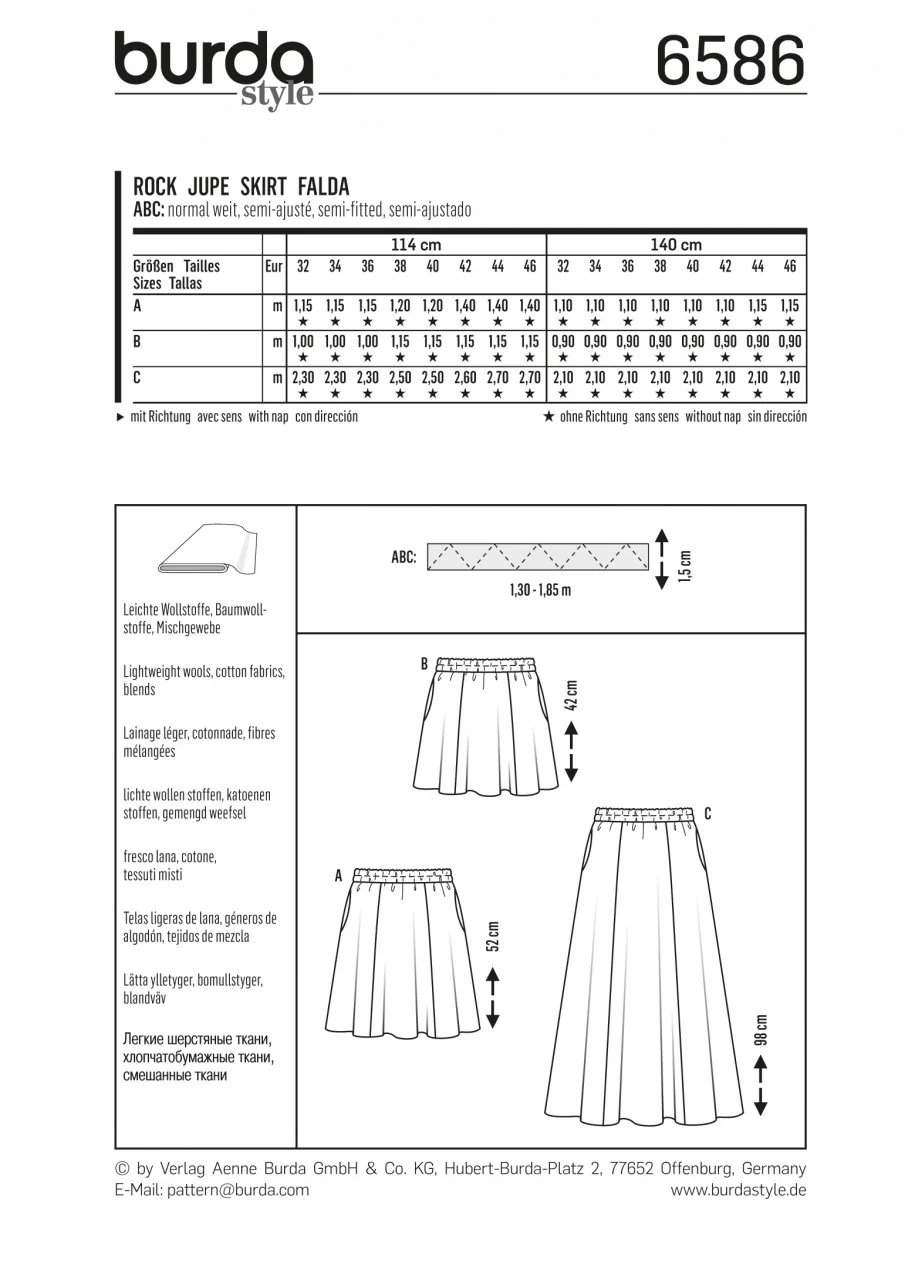 Burda Skirts 6586 - Image 5
