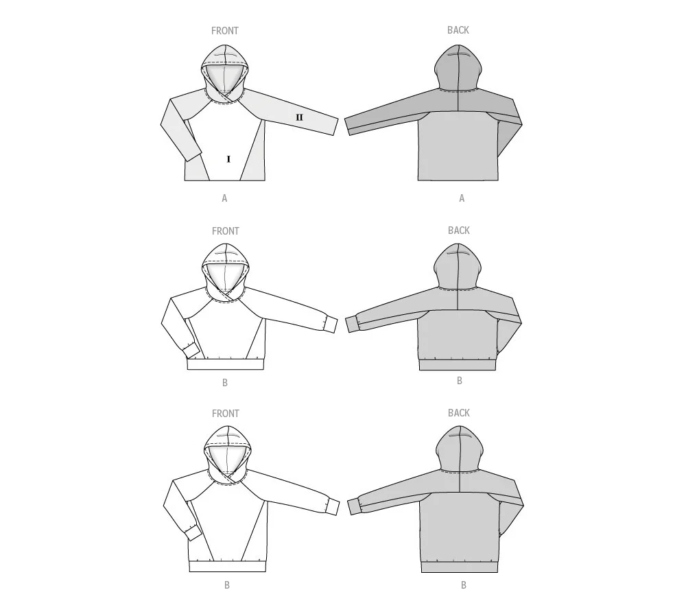 Burda Sweater/Hoodie 5828 - Image 14