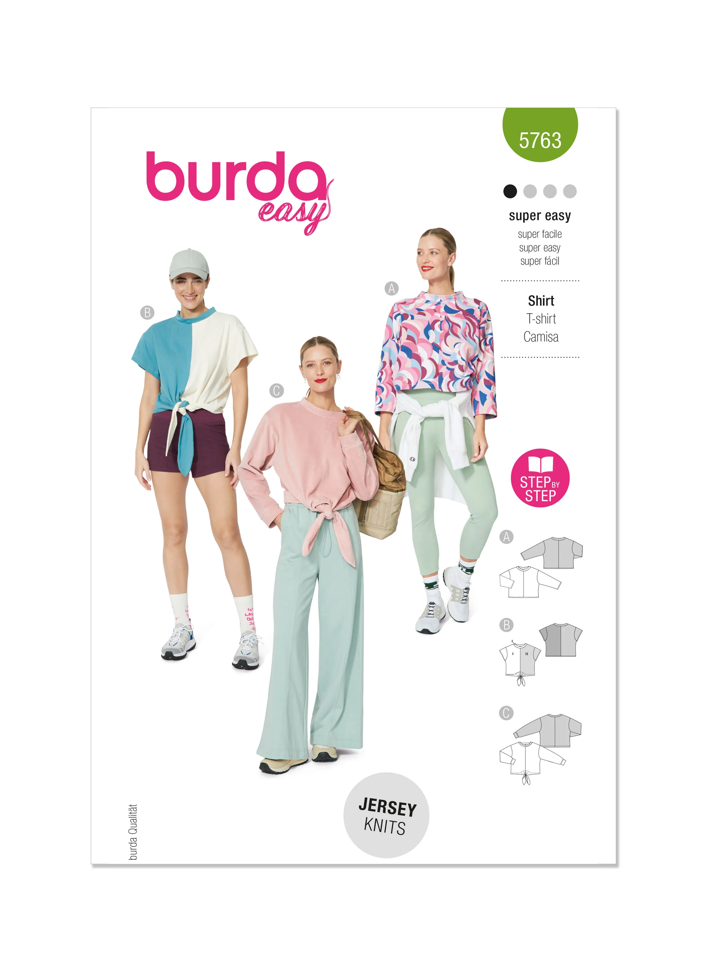 Burda T-shirts 5763 - Image 2