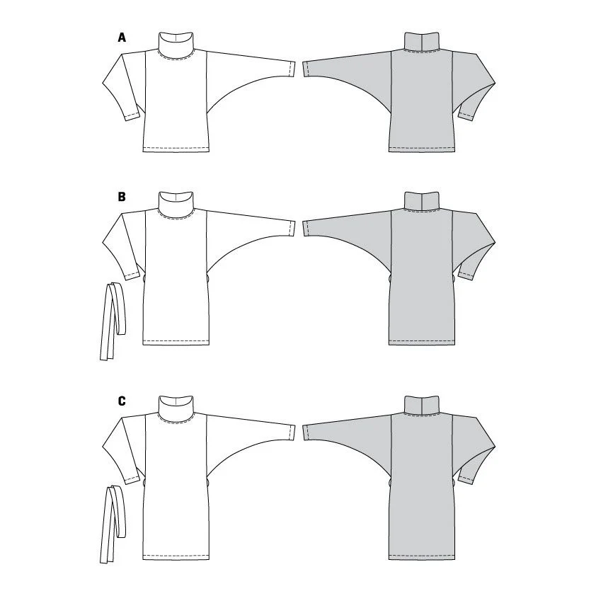 Burda Top and Dress 6074 - Image 5