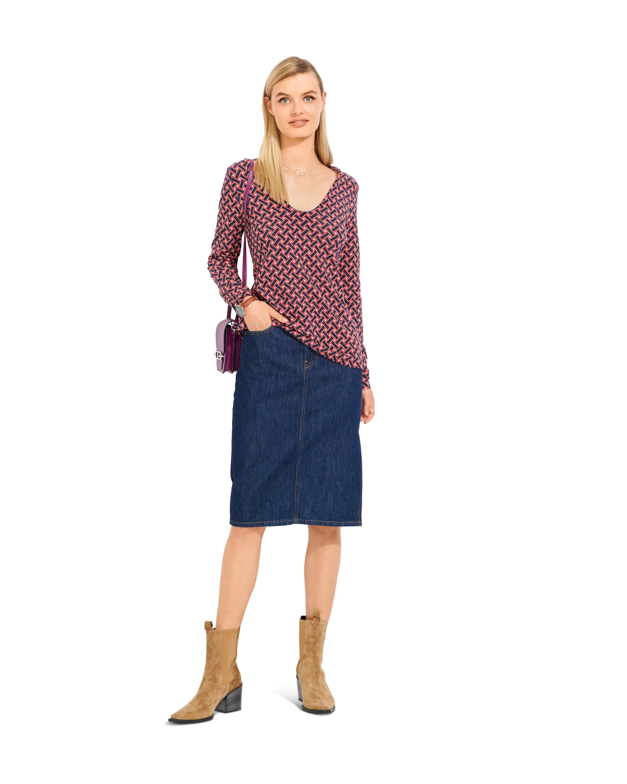Burda Top and Dress 6075 - Image 4
