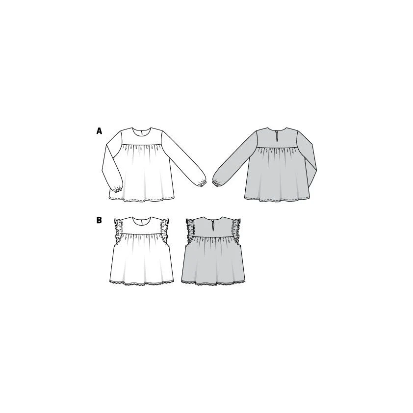 Burda Tops 6313 - Image 4