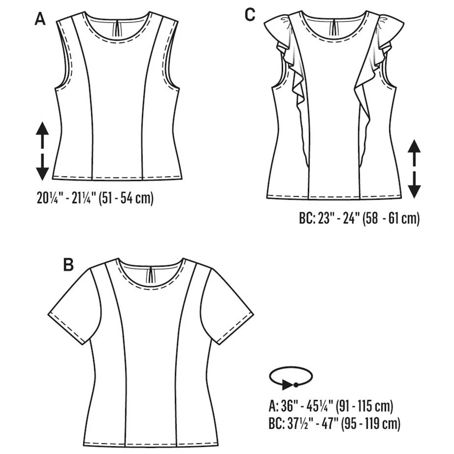 Burda Tops 6525 - Image 5