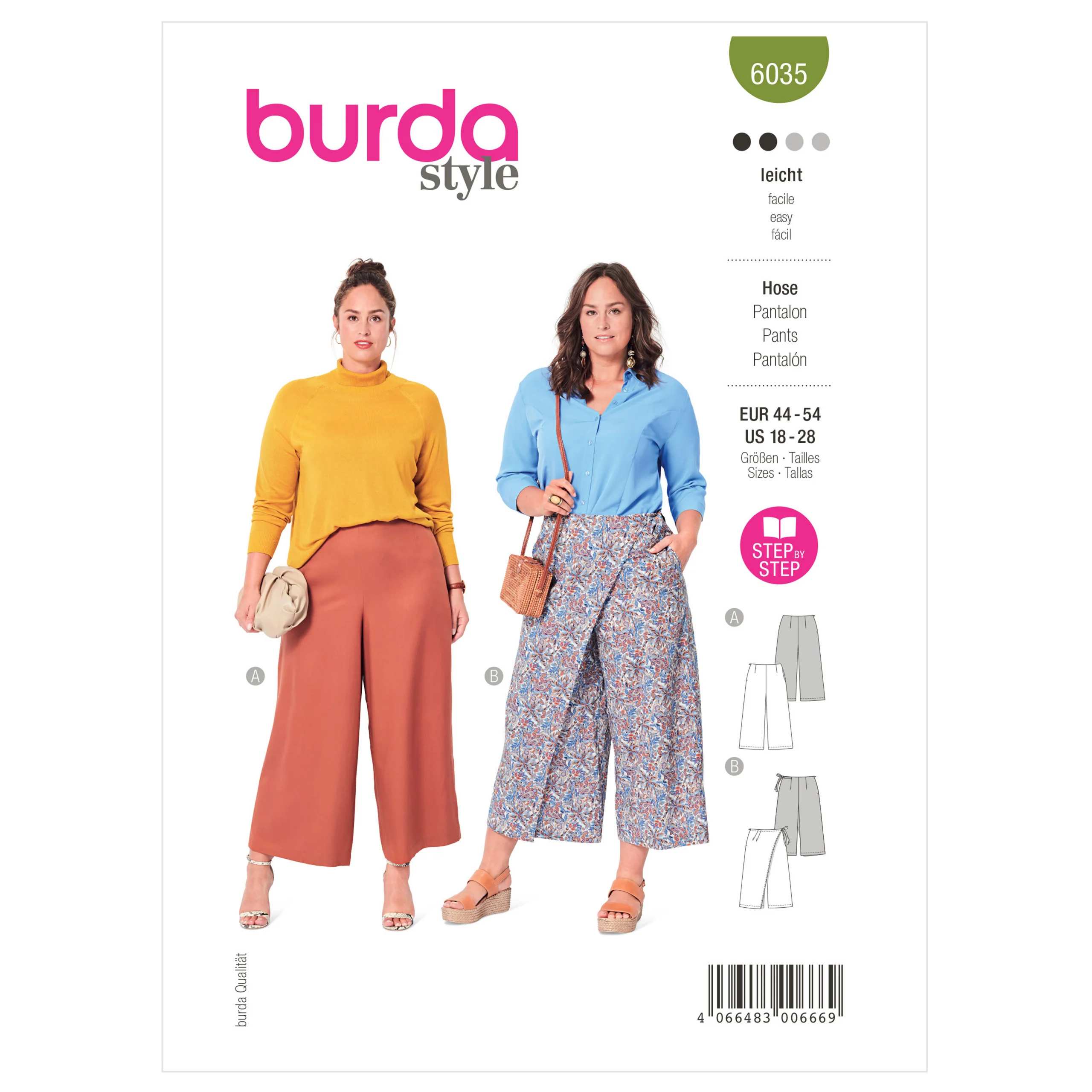 Burda Trousers 6035 - Image 2