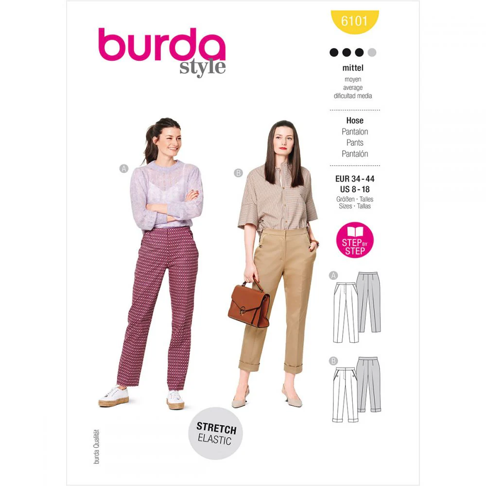 Burda Trousers 6101 - Image 2