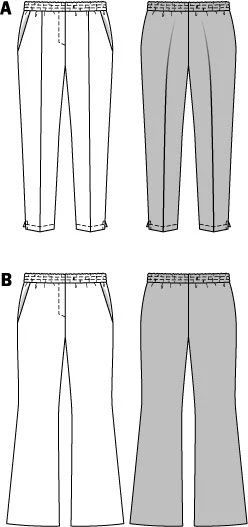 Burda Trousers 6859 - Image 4