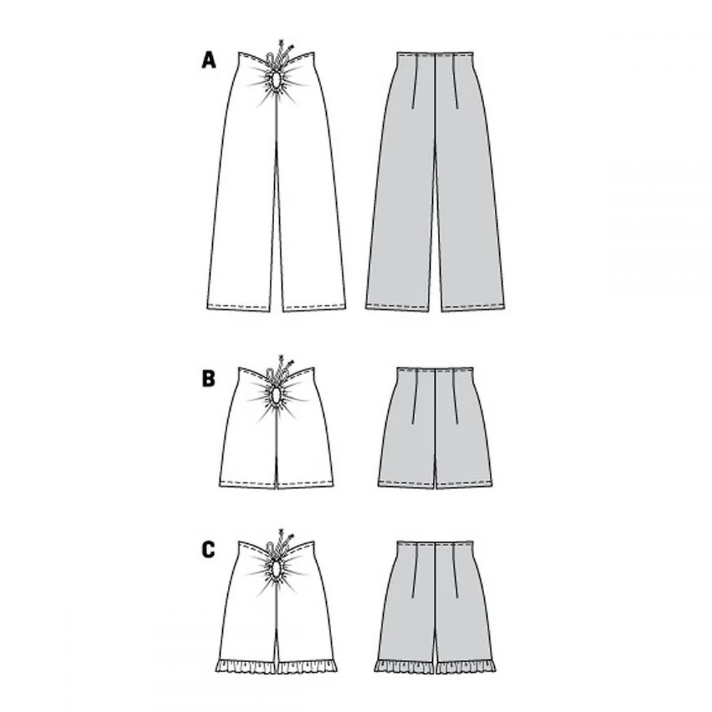 Burda Trousers and Shorts 6115 - Image 5