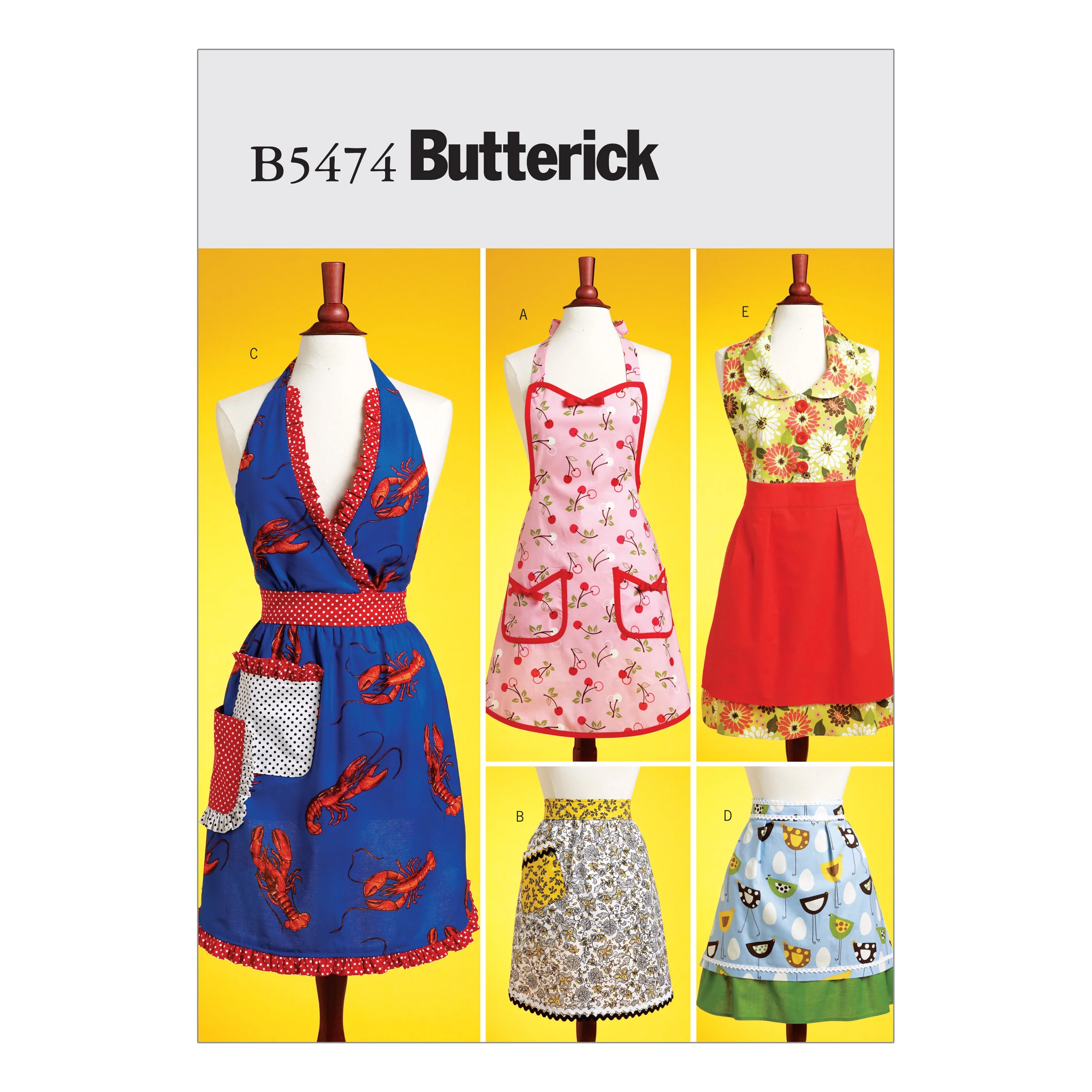 Butterick Aprons B5474 - Image 2