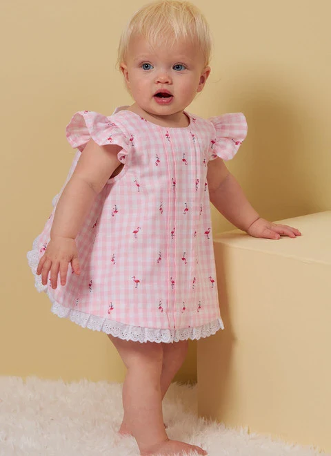Butterick Babies Top and Panties B6884 - Image 3