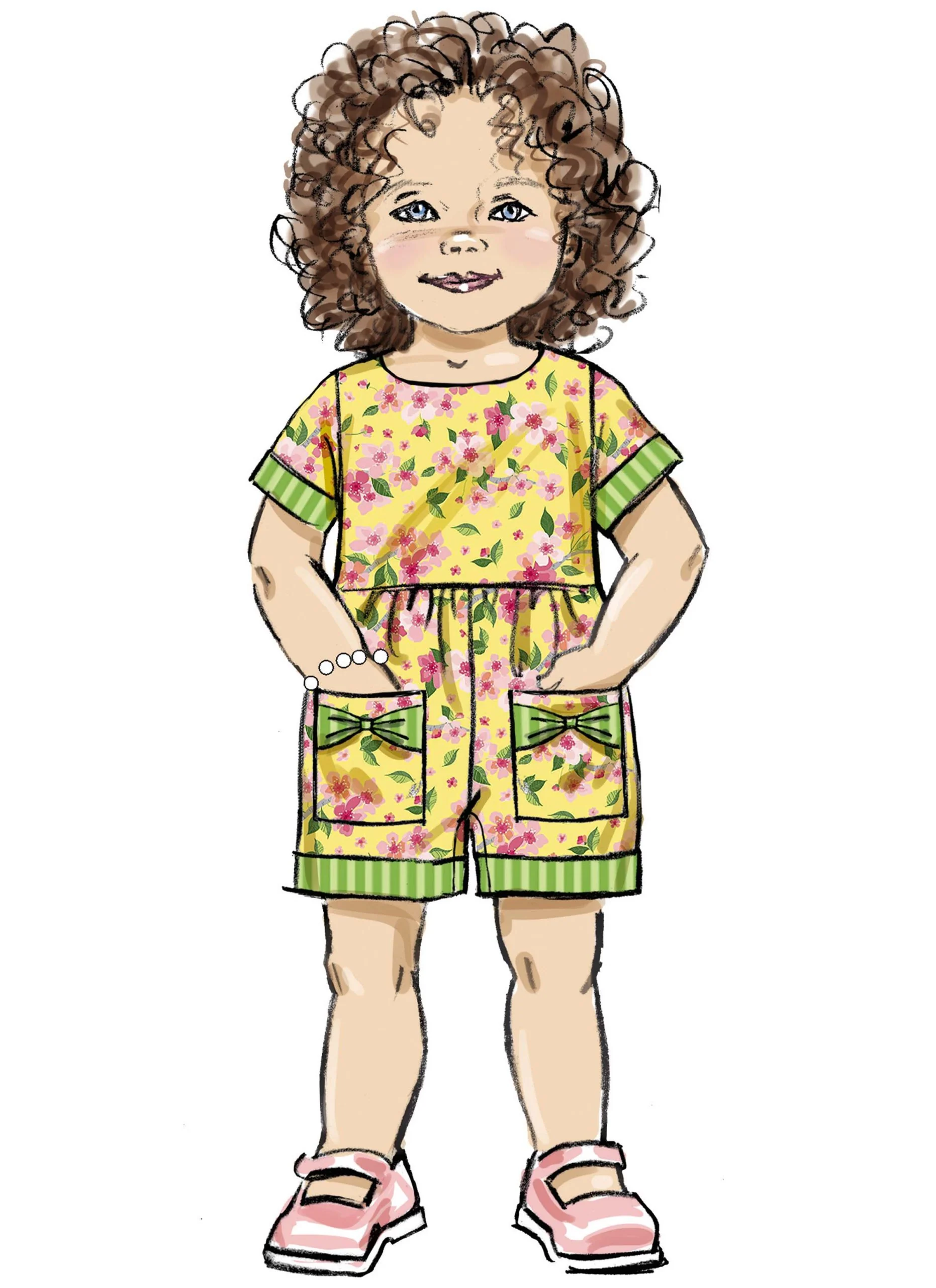 Butterick Baby/Child Dress & Romper B6987 - Image 5