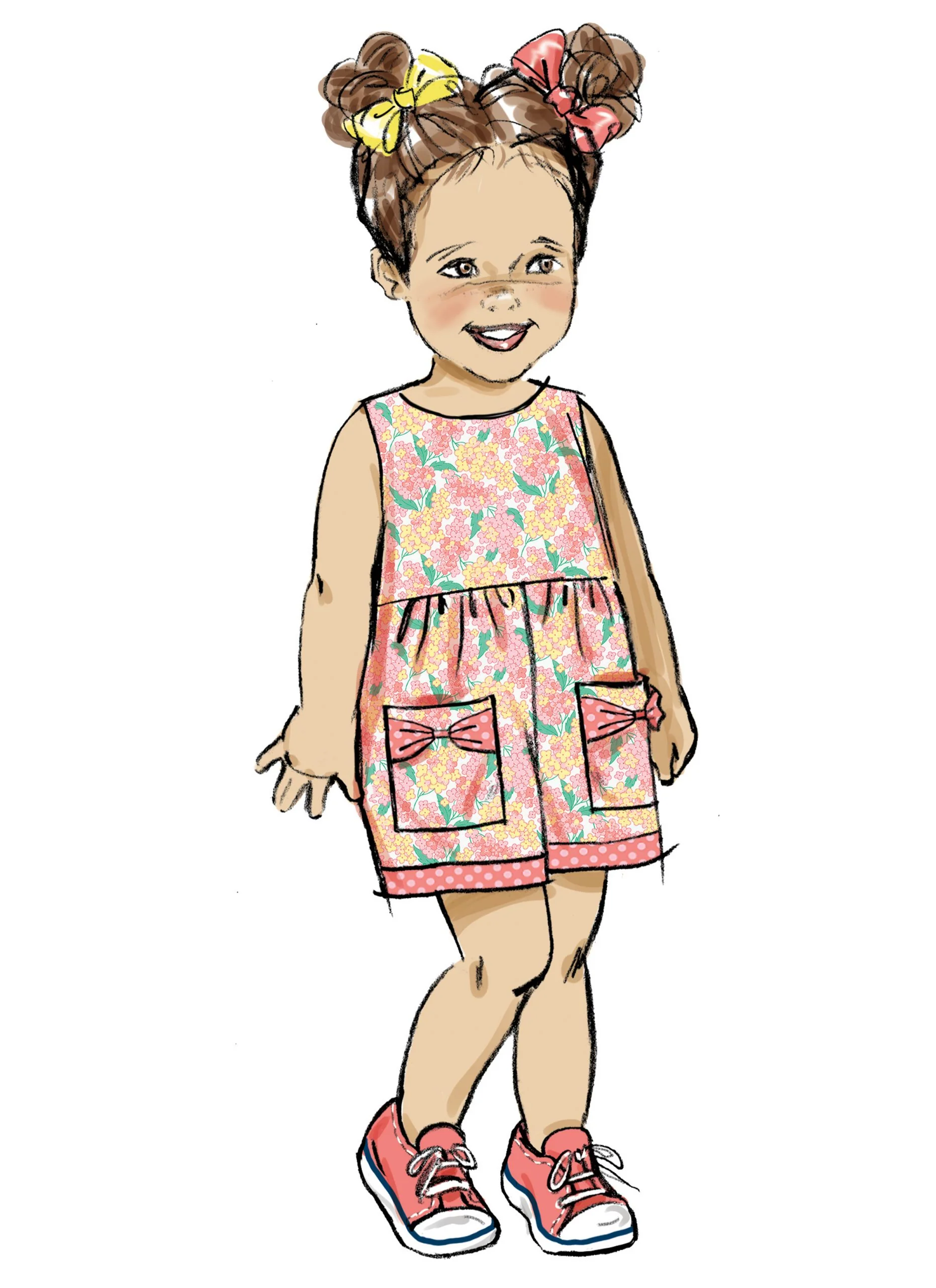 Butterick Baby/Child Dress & Romper B6987 - Image 6
