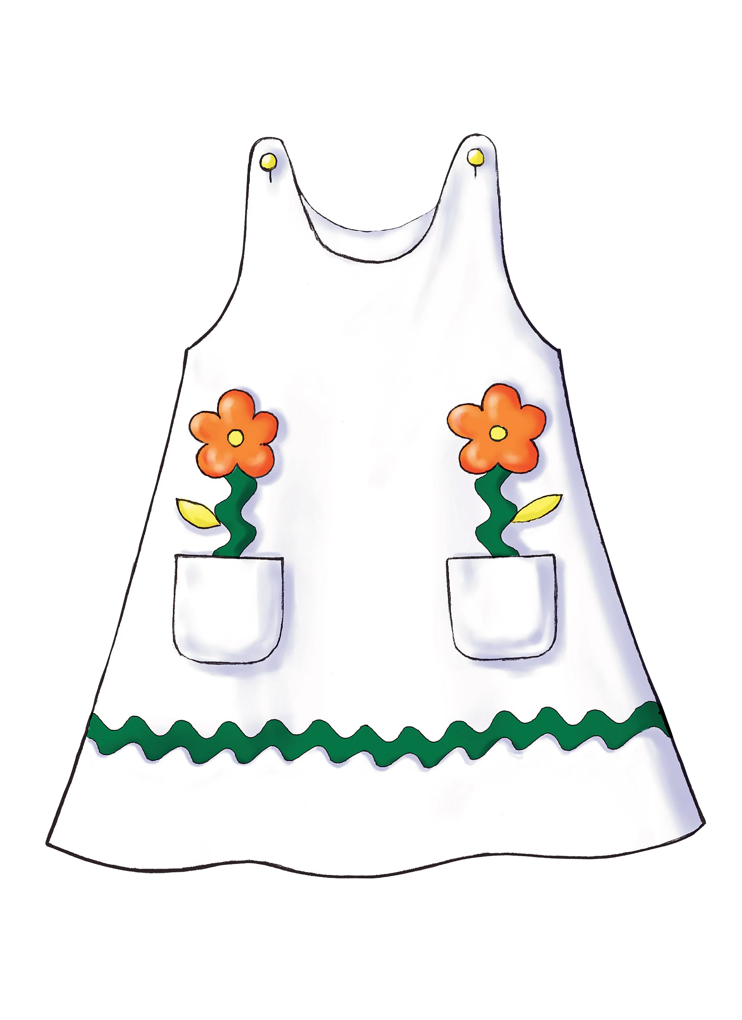 Butterick Baby/Child Dresses B3772 - Image 3