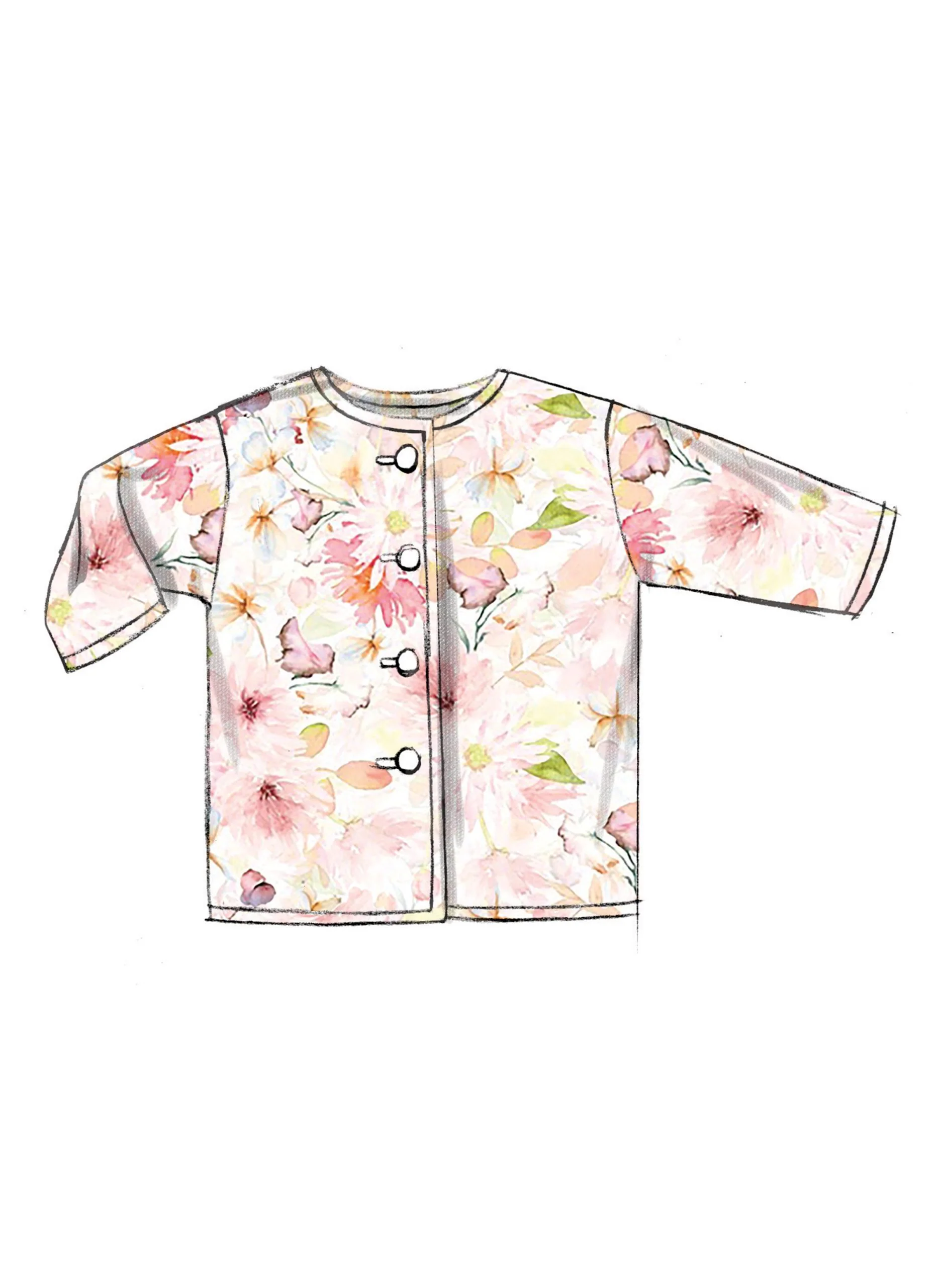 Butterick Baby Outfit B6970 - Image 3