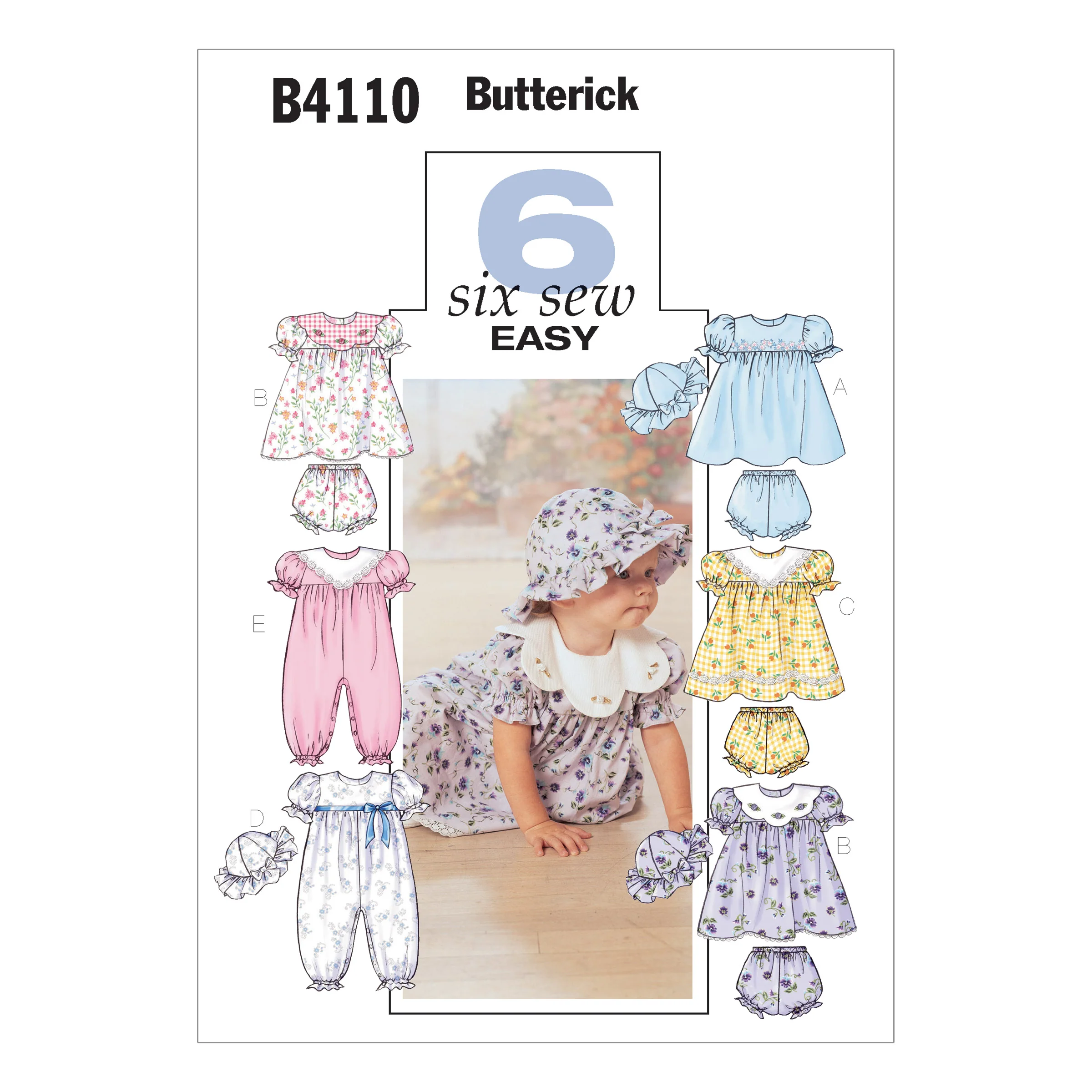 Butterick Baby's Outfits B4110 - Image 2