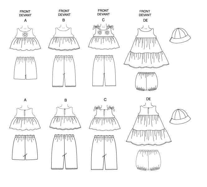 Butterick Baby's Outfits B5017 - Image 4