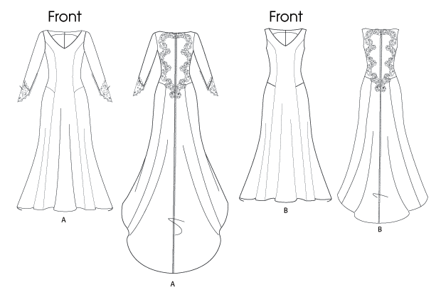 Butterick Bridal Wear B5779 - Image 13