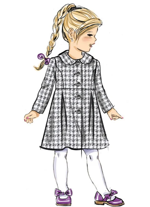 Butterick Child Coat B6921 - Image 5
