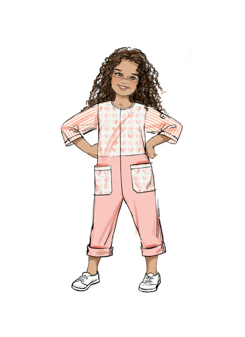 Butterick Child/Teen Dress, Romper B6937 - Image 8