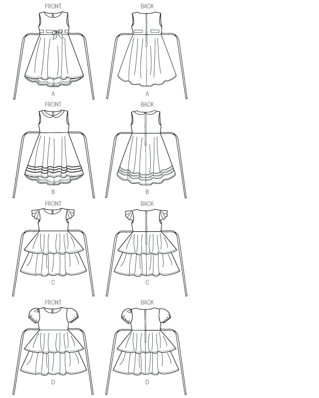 Butterick Children's Dress B6013 - Image 9