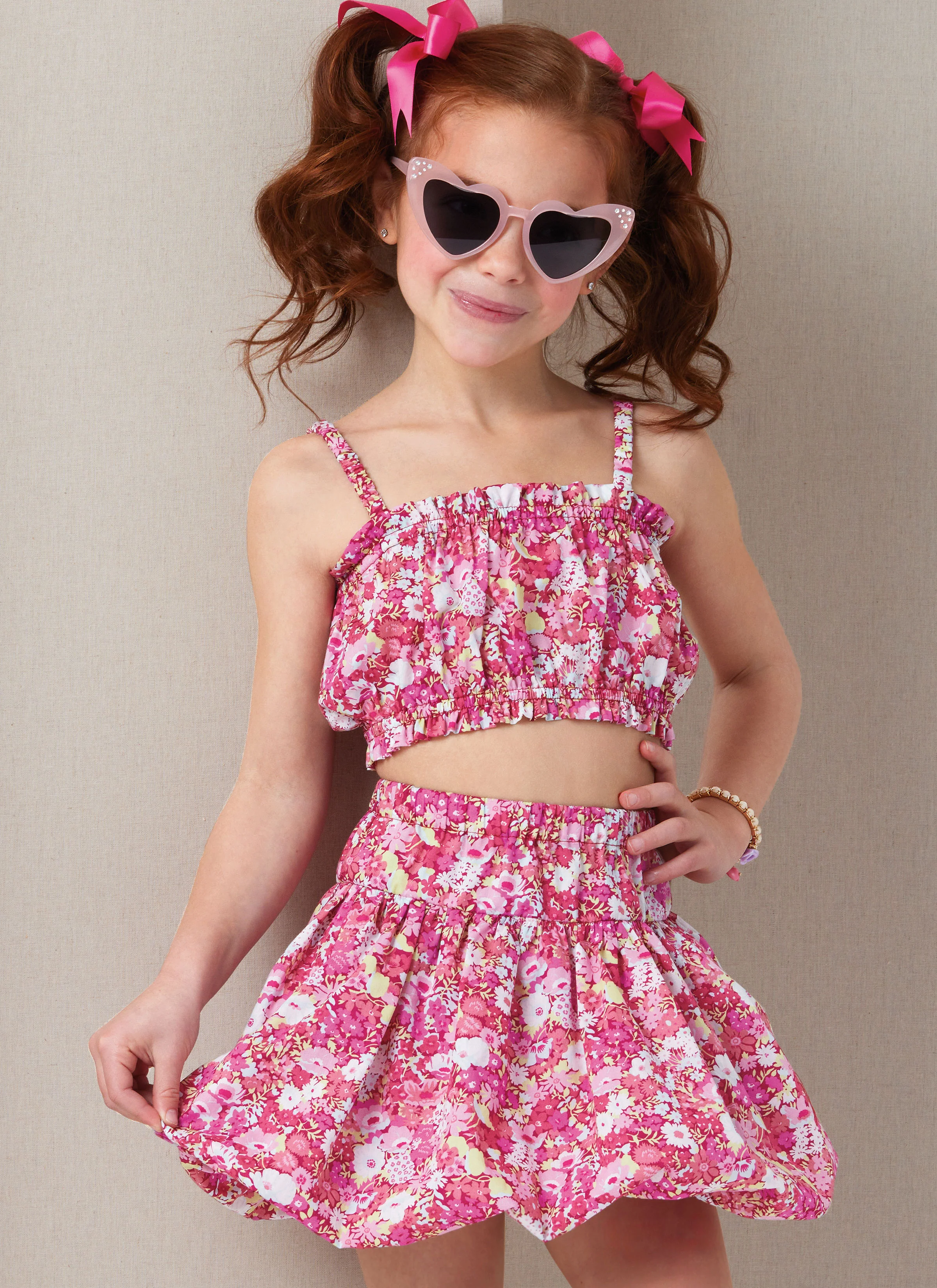 Butterick Children's Tops and Skirts B7050 - Image 3
