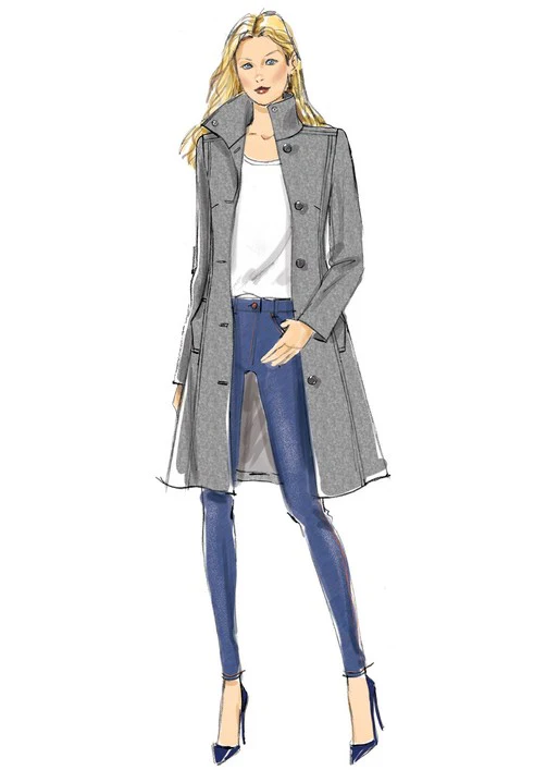 Butterick Coat B6385 - Image 5