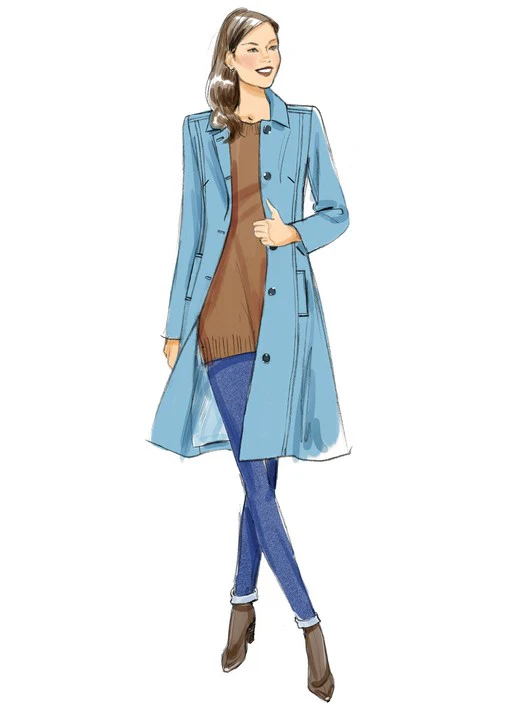 Butterick Coat B6385 - Image 6