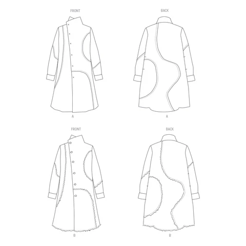 Butterick Coat B6919 - Image 8