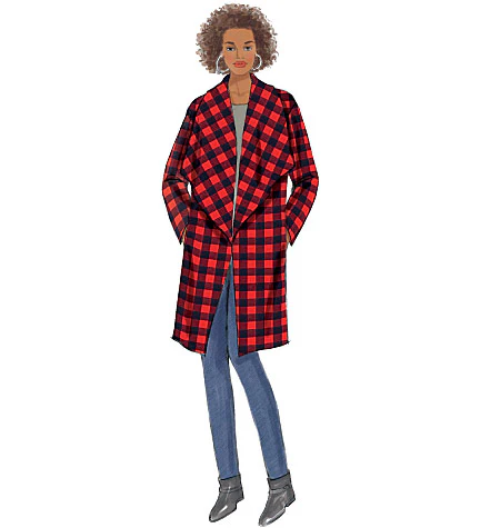 Butterick Coat, Jacket and Wrap B6250 - Image 5