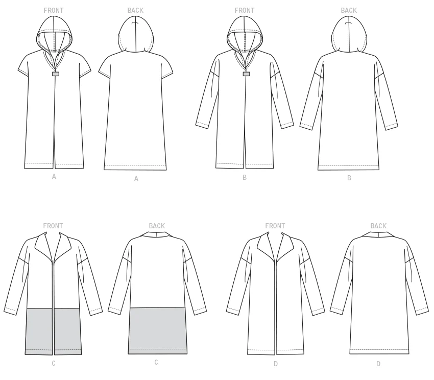 Butterick Coats B6394 - Image 8
