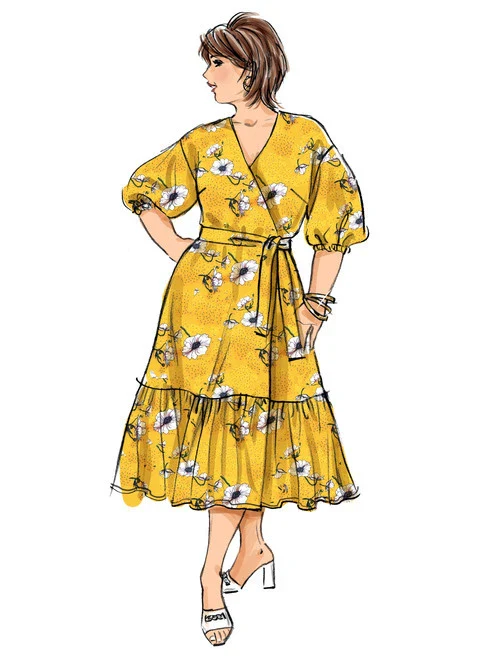 Butterick Dress and Sash B6873 - Image 4