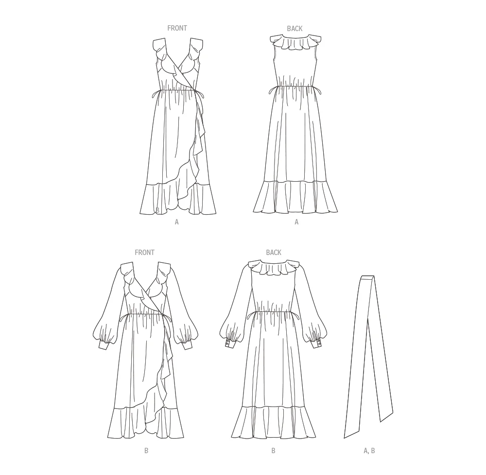 Butterick Dress and Sash B6926 - Image 5