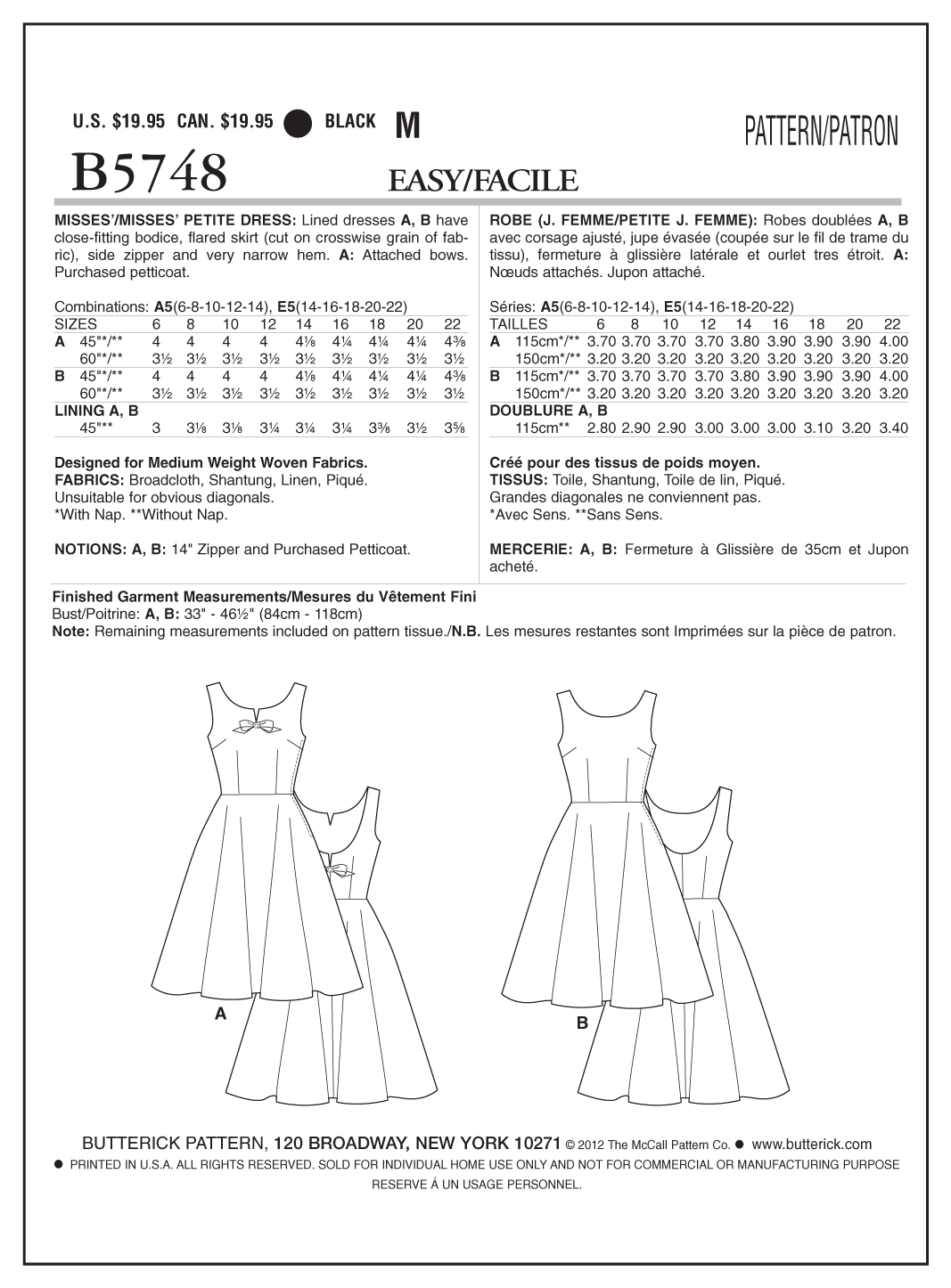 Butterick Dress B5748 - Image 9