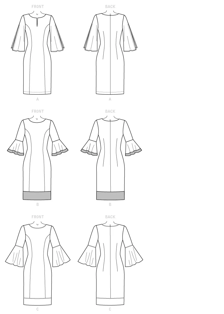 Butterick Dress B6624 - Image 6