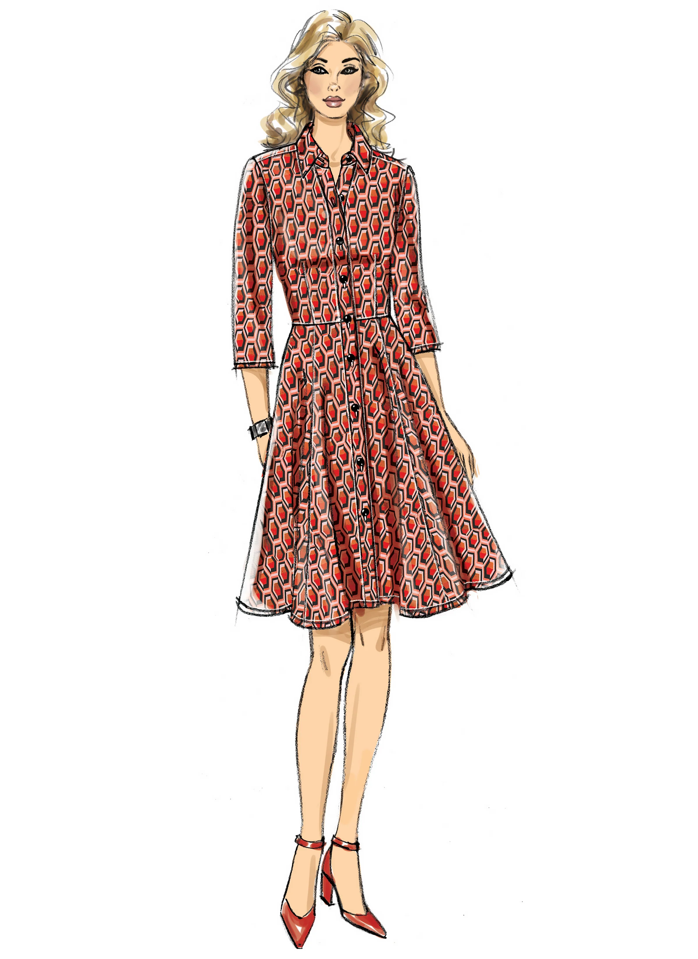 Butterick Dress B6702 - Image 4