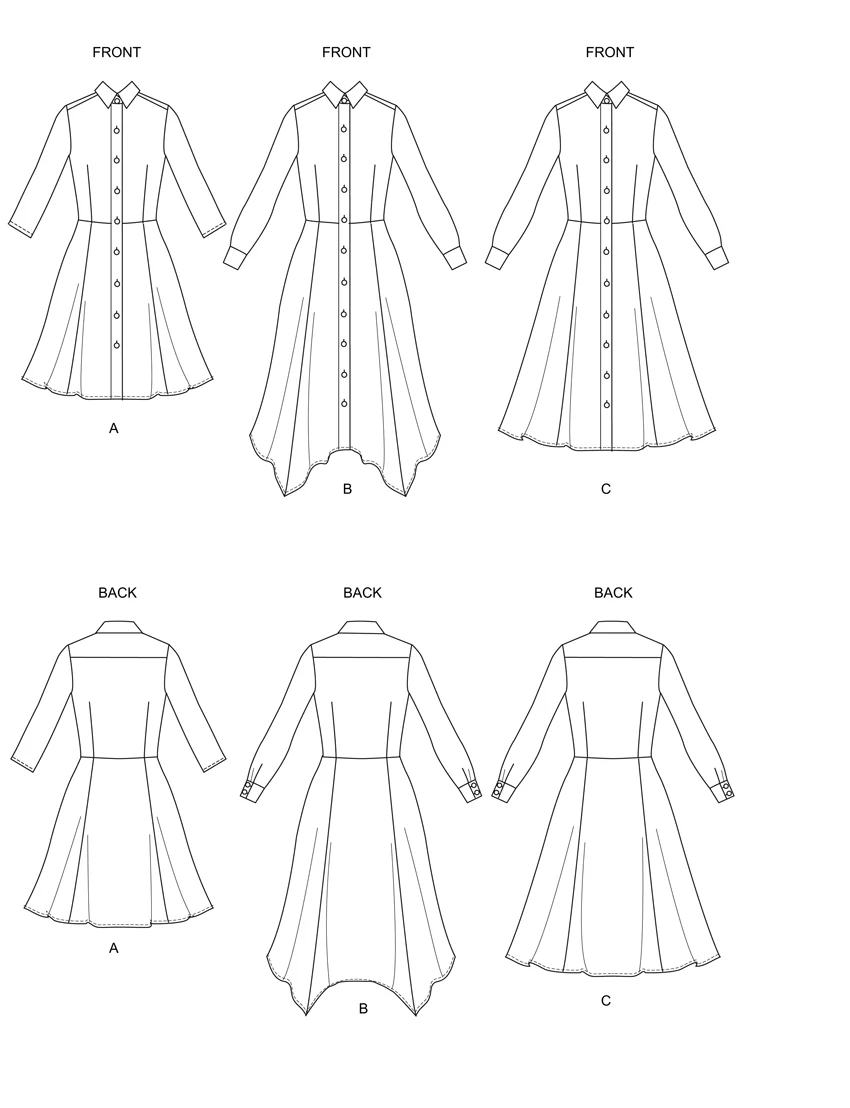 Butterick Dress B6702 - Image 6