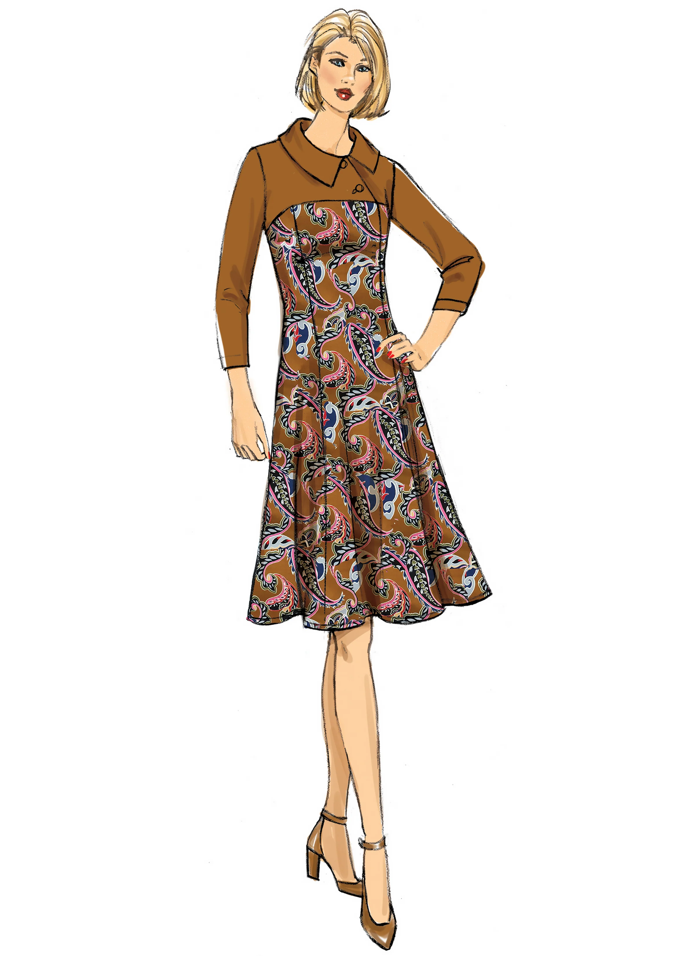Butterick Dress B6707 - Image 4