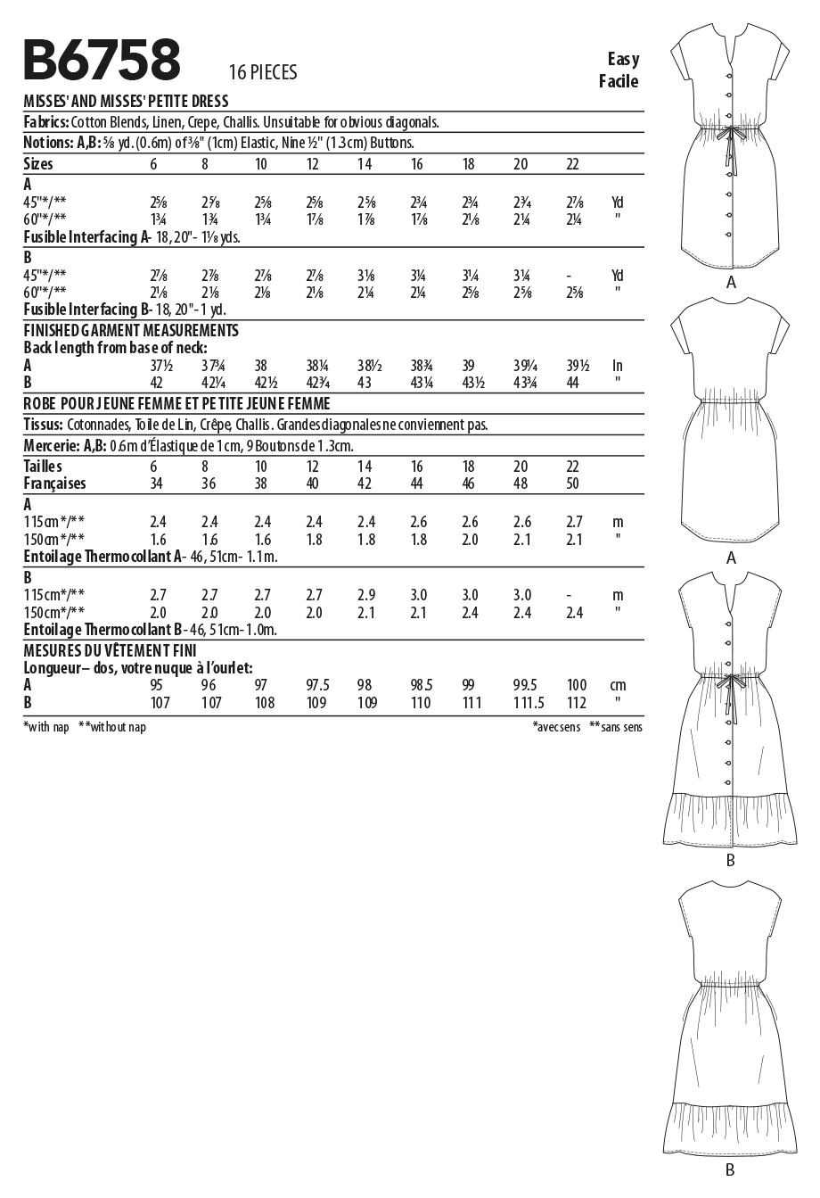 Butterick Dress B6758 - Image 8