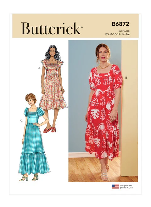 Butterick Dress B6872 - Image 2