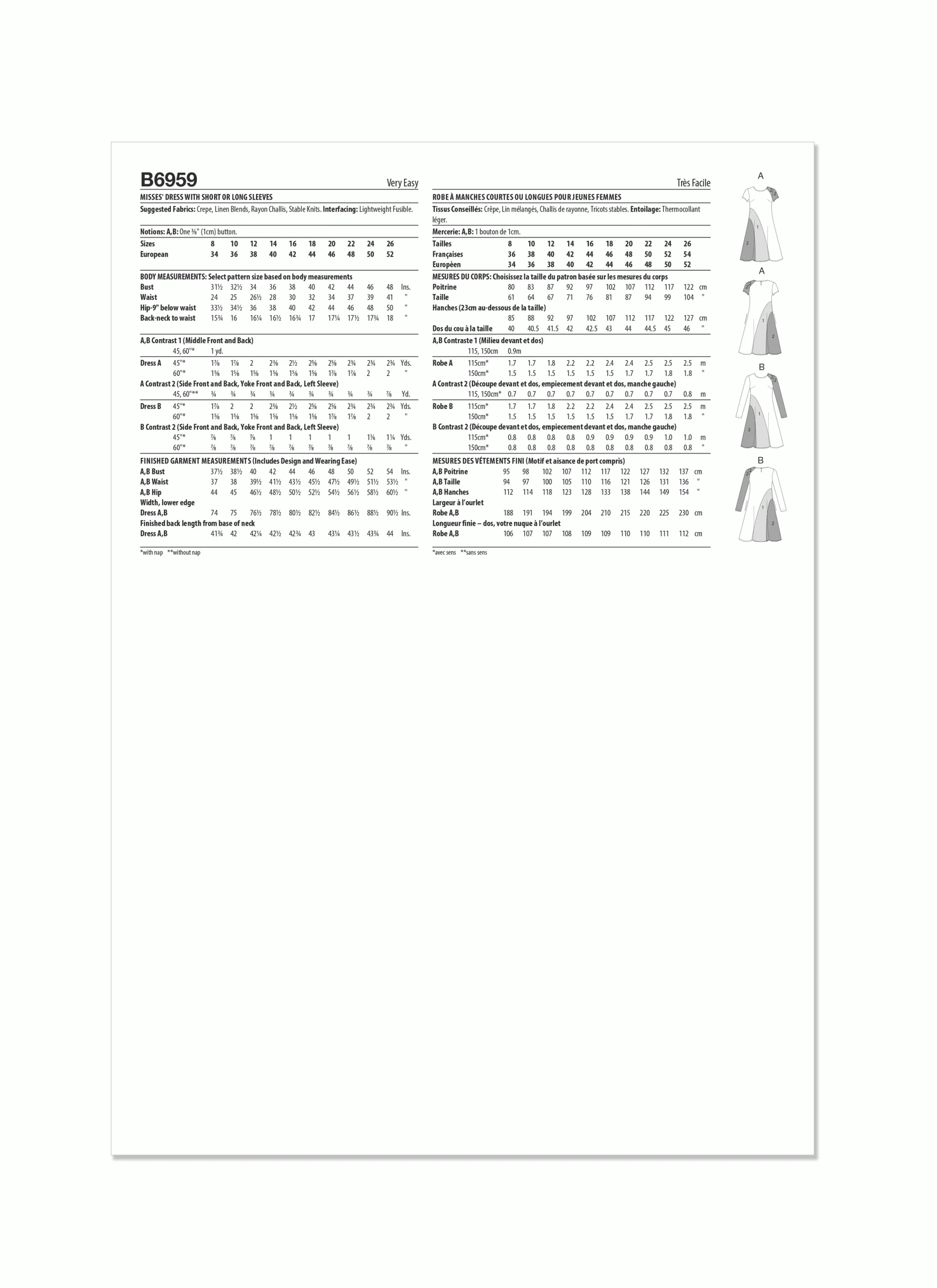 Butterick Dress B6959 - Image 7