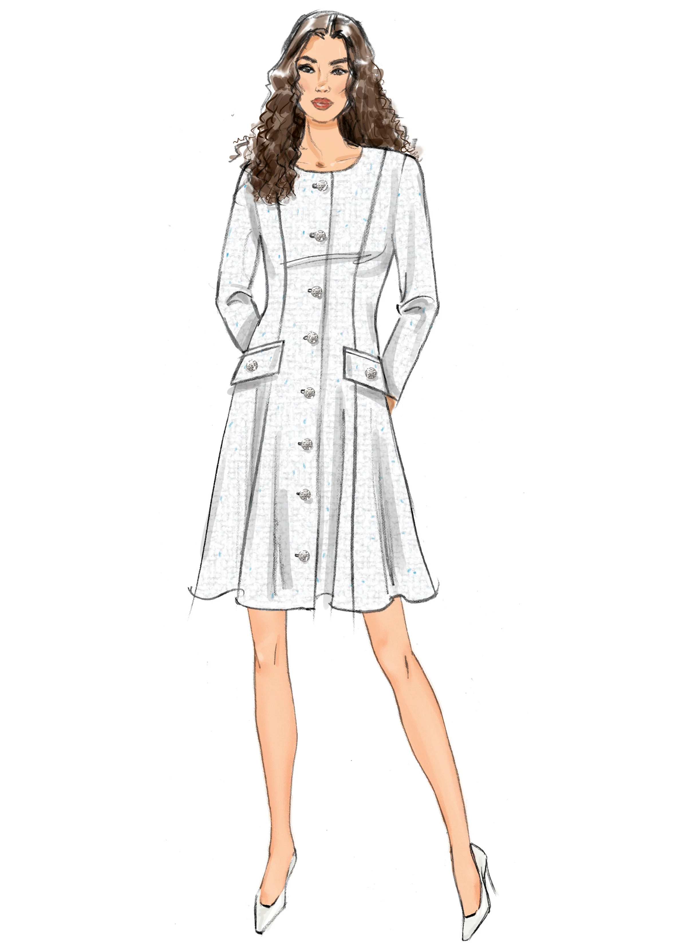 Butterick Dress B7005 - Image 4