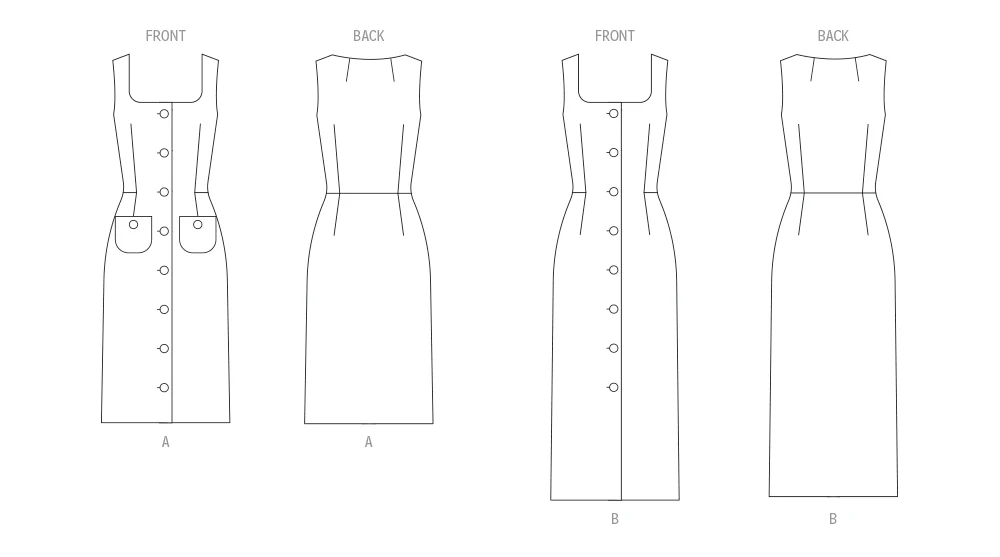 Butterick Dress B7022 - Image 7