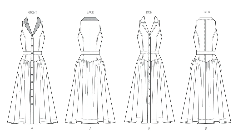 Butterick Dress B7037 - Image 5