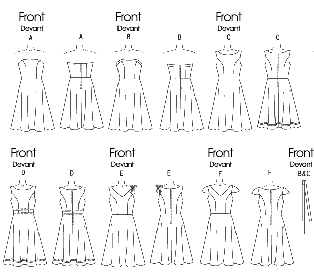 Butterick Dresses B4443 - Image 10