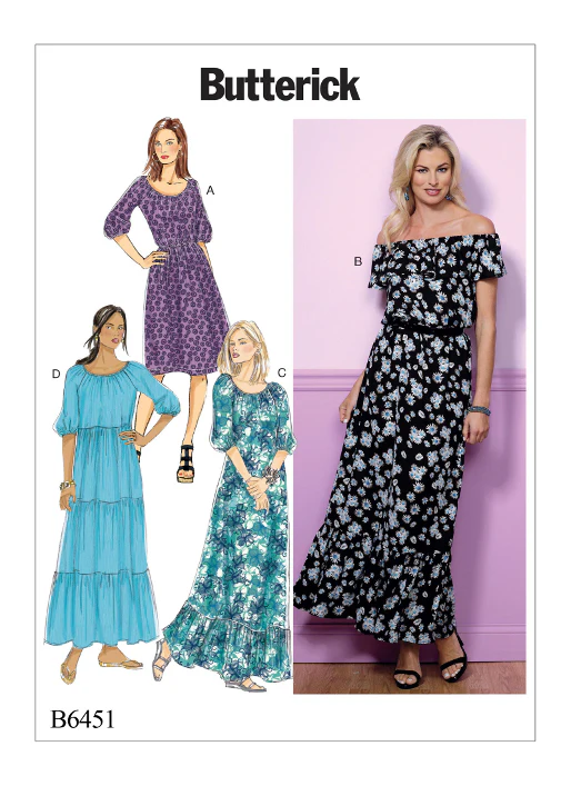 Butterick Dresses B6451 - Image 2