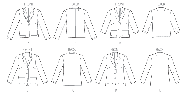 Butterick Jacket B5926 - Image 12