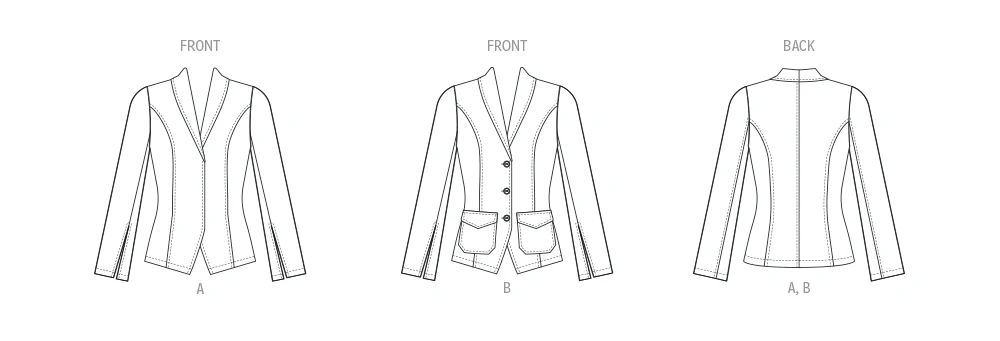 Butterick Jacket B7026 - Image 6